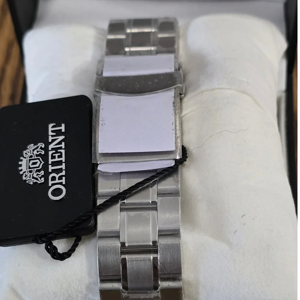 Orient AAO2 Automatic Blue Dive 41.5 mm Japanese Watch Sapphire Day Date Box